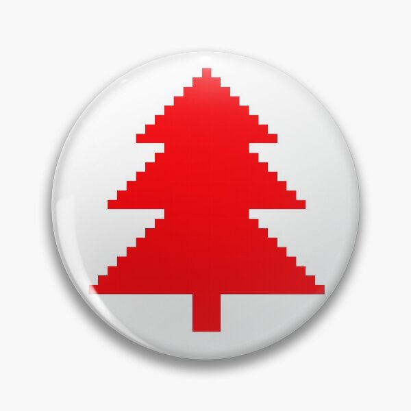 Item preview, Christmas pixel pattern designed and sold by redgoch.