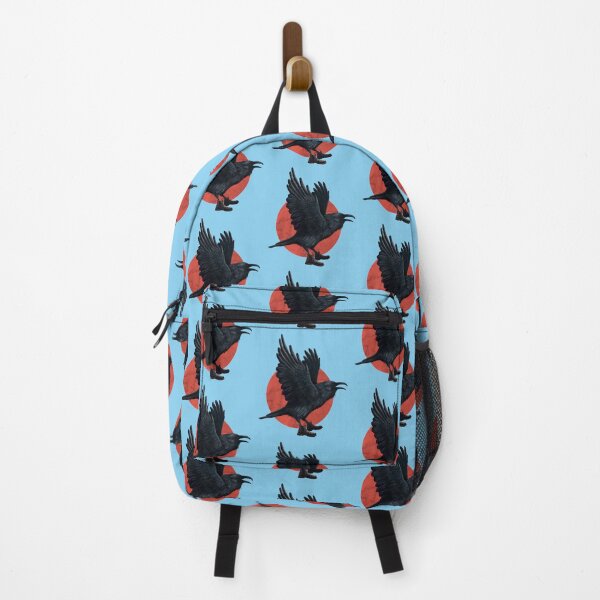 Item preview, Crow wearing boots in blue designed and sold by CharlieCreature.