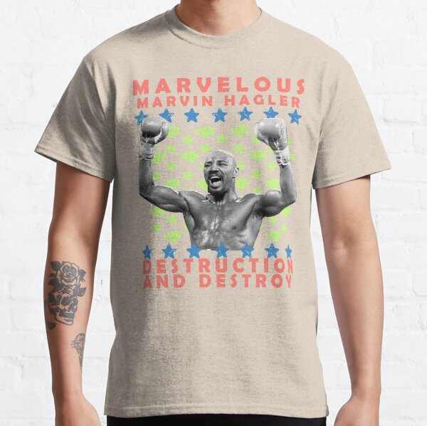 Marvelous Marvin Hagler Destruction and Destroy Classic T-Shirt