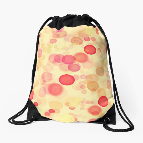 Bubbles 001 Drawstring Bag
