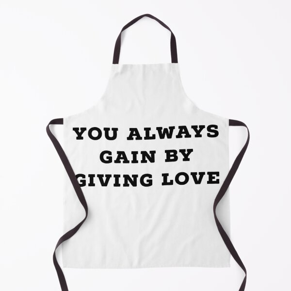 Item preview, You always gain by giving love (white) designed and sold by cute105.