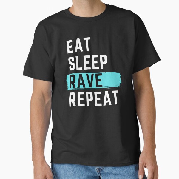 Item preview, Eat Sleep Rave Repeat designed and sold by m95sim.