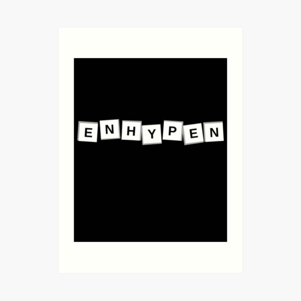 enhypen art prints redbubble