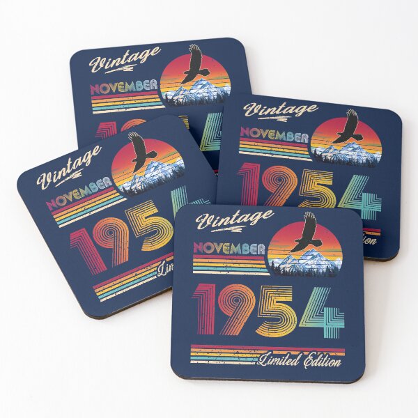 Item preview, November 1954 Birthday designed and sold by GreenSplash.
