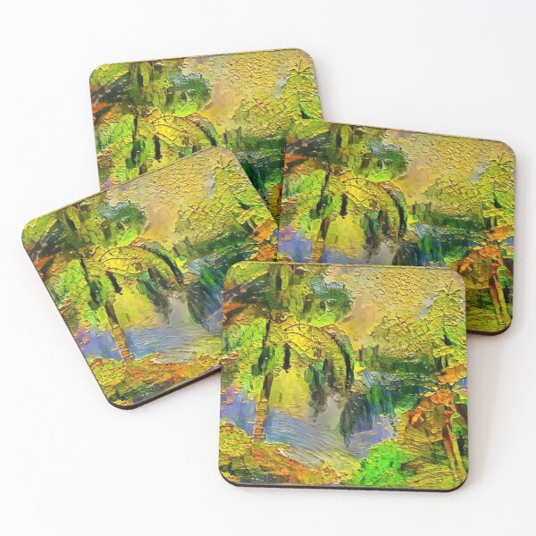 Item preview, Florida Queen Palm Trees designed and sold by IssyDesigns.