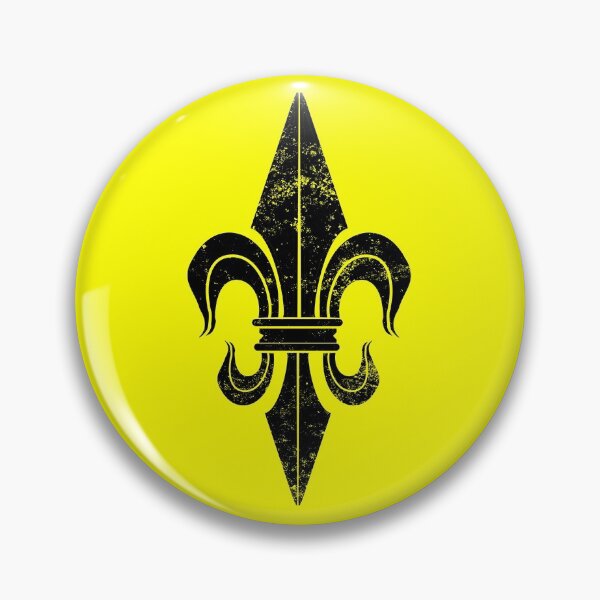 Item preview, Black Fleur De Lis designed and sold by ScapegoatPrints.