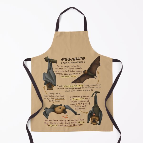 Item preview, Megabat Fun Animal Fruit Bat Facts designed and sold by troyanthonyart.