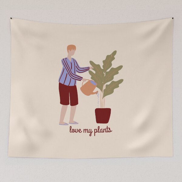 Item preview, Love My Plants designed and sold by NomadMessenger.