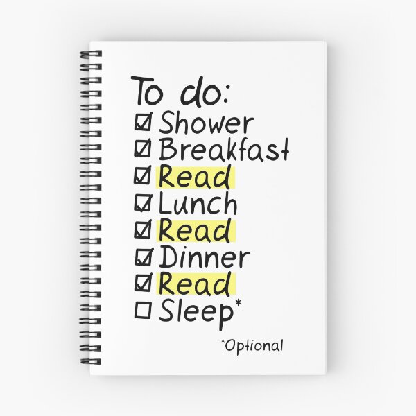 Item preview, TO DO: READ designed and sold by aimeereads.
