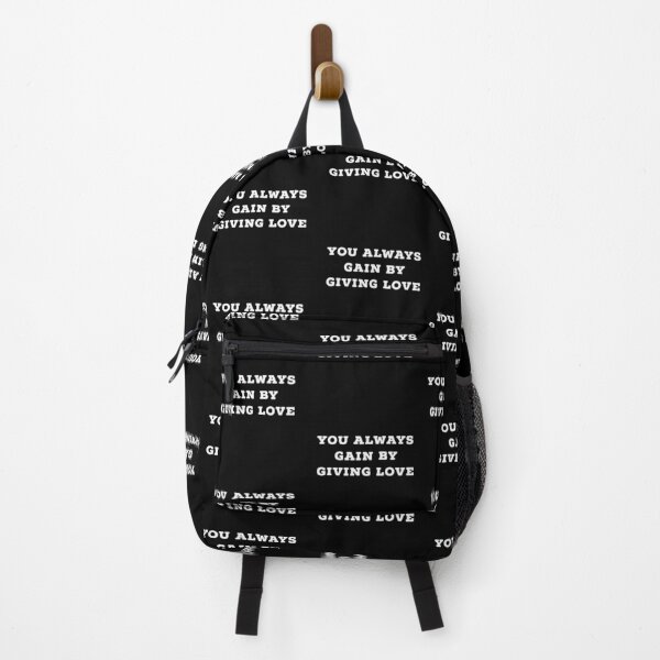 Item preview, You always gain by giving love (black) designed and sold by cute105.