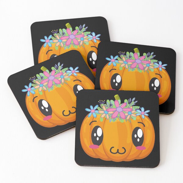 Item preview, Cute Pumpkin Face Emoji design/ Kawaii Anime Pumpkin Halloween  designed and sold by Noahlaz.