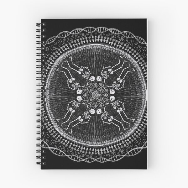 Item preview, Collective Consciousness Skeleton Eye Mandala (All Black) designed and sold by soultinted.