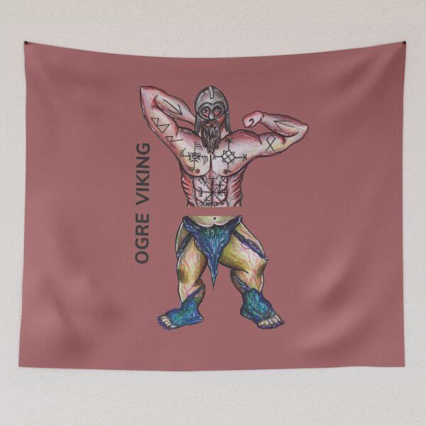 Item preview, OGRE VIKING by FrankenDuo clay violet designed and sold by FrankenDuo.
