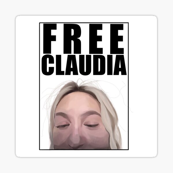 Vista previa del artículo con la obra «CLAUDIA GRATIS! Libre Claudia Conway», diseñado y vendido por owlandmushrooms.