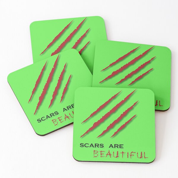 Item preview, Cool Beautiful Scar Design designed and sold by DeikarPOD.