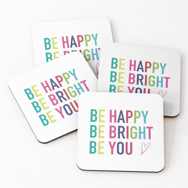 Item preview, Be Happy, Be Bright, Be You designed and sold by LilyandLime.