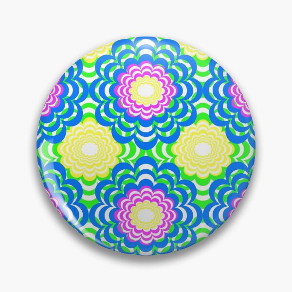 Item preview, Groovy Flower Pattern designed and sold by TeeandToast.
