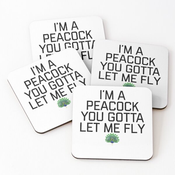 Item preview, I’m a peacock you gotta let me fly - other guys designed and sold by peterdrawings.