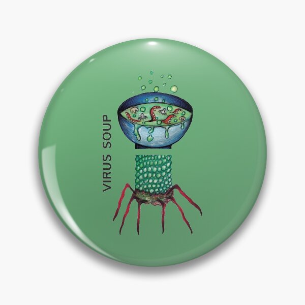 Item preview, VIRUS SOUP by FrankenDuo grass green designed and sold by FrankenDuo.