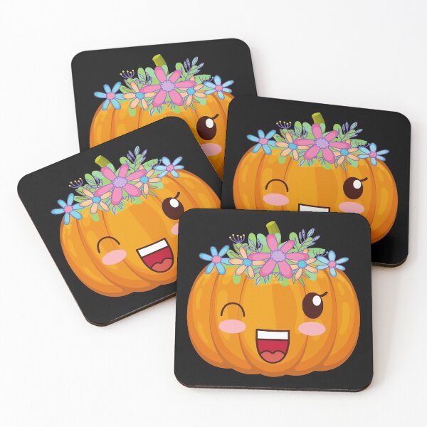 Item preview, Cute Pumpkin Face Emoji design/ Kawaii Anime Pumpkin Halloween  designed and sold by Noahlaz.