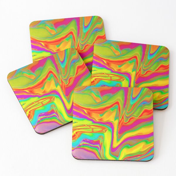 Artikelvorschau, Lava Lampe Acryl abstrakte Malerei entworfen und verkauft von Color Splash Gallery.