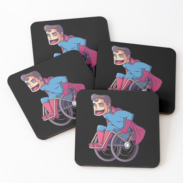 Item preview, Superhero in wheelchair, hero wheelchair designed and sold by tonstan.