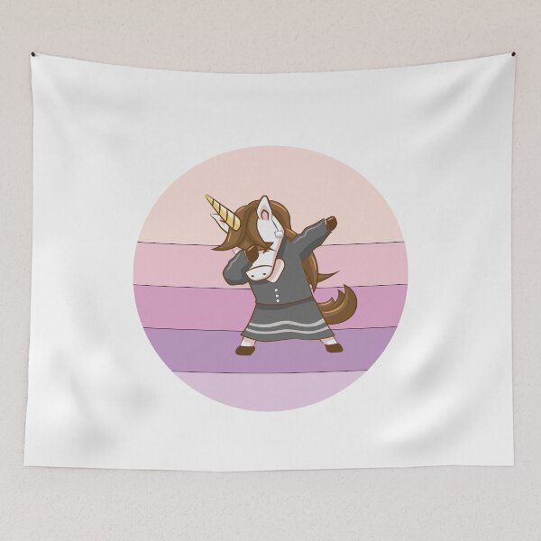 Item preview, dabbing unicorn witch designed and sold by Babmk.