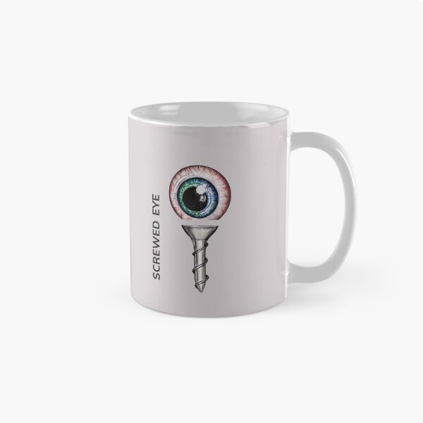 Item preview, SCREWED EYE by FrankenDuo whiteout grey designed and sold by FrankenDuo.