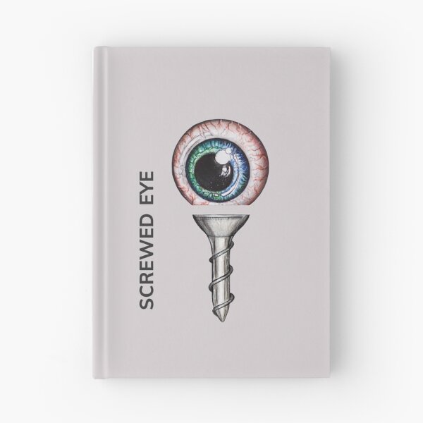 Item preview, SCREWED EYE by FrankenDuo whiteout grey designed and sold by FrankenDuo.