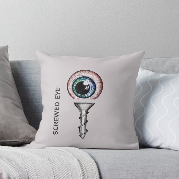 Item preview, SCREWED EYE by FrankenDuo whiteout grey designed and sold by FrankenDuo.