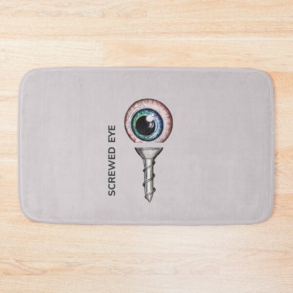 Item preview, SCREWED EYE by FrankenDuo whiteout grey designed and sold by FrankenDuo.