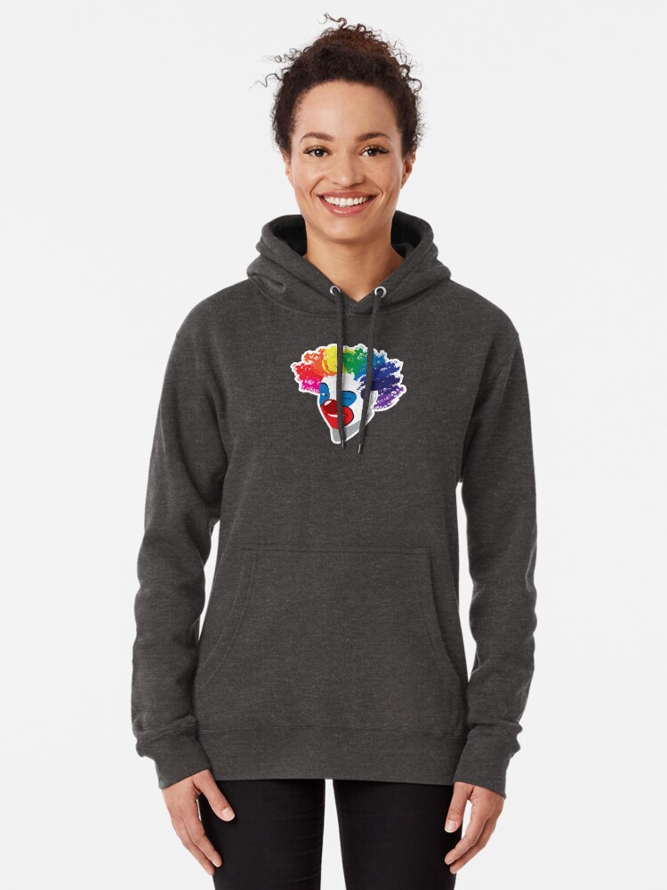 Alternate view of Class Clown: Clowning around Pullover Hoodie