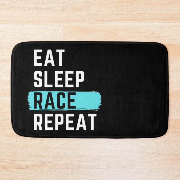 Item preview, Eat Sleep Race Repeat designed and sold by m95sim.