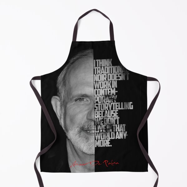 Item preview, Black and white Brian De Palma quote. designed and sold by Enea Kelo.