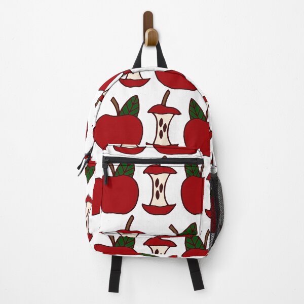 Item preview, Apples and Apple Cores | Red Apples | Apple Pattern designed and sold by Hilary Leslie.