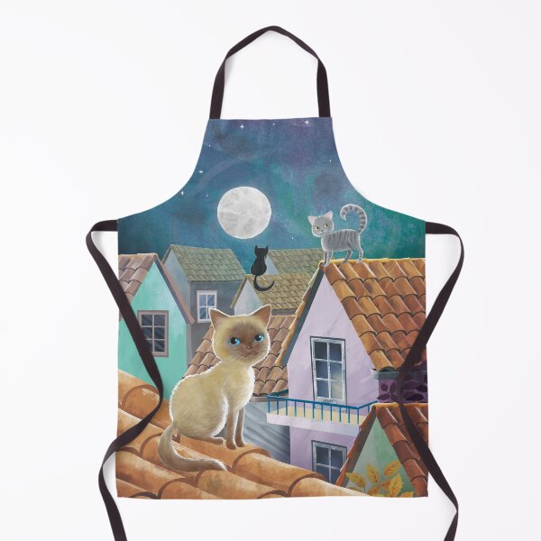 Item preview, Cats on the roof designed and sold by Andrula.