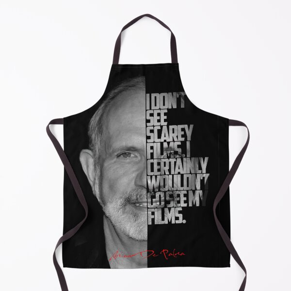 Item preview, Black and white Brian De Palma quote. designed and sold by Enea Kelo.