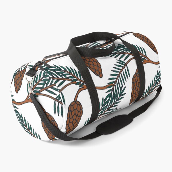 Pine Cone | Pine Tree Pattern | Forest Pattern Duffle Bag