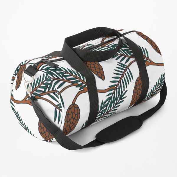 Pine Cone | Pine Tree Pattern | Forest Pattern Duffle Bag