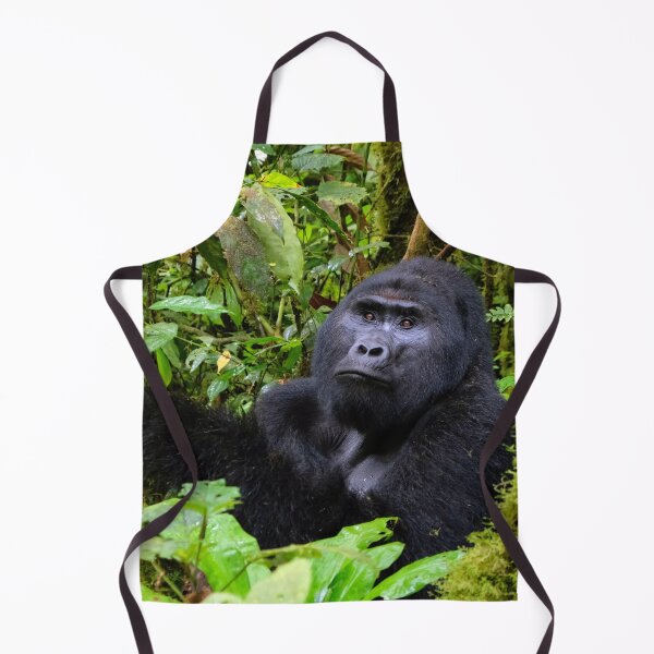 Item preview, Silverback mountain gorilla at Bwindi Impenetrable Forest, Uganda designed and sold by electricimage.