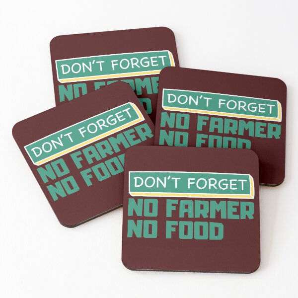 Item preview, No Farmer No Food designed and sold by clipartees.