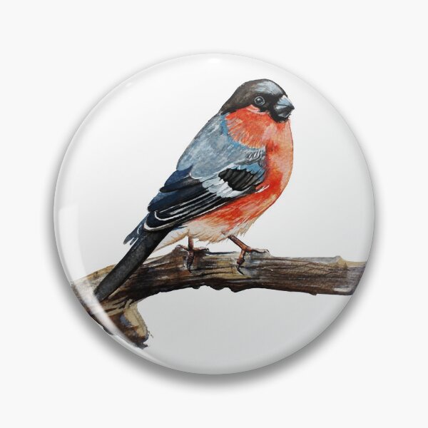 Item preview, Bullfinch designed and sold by PerjamosyArt.