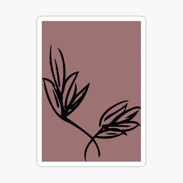 Item preview, Dusty Pink Flower designed and sold by Laura Elizabeth Design.