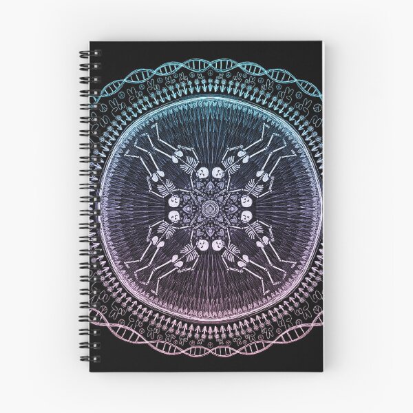 Item preview, Collective Consciousness Skeleton Eye Mandala (Blue/Pink) designed and sold by soultinted.