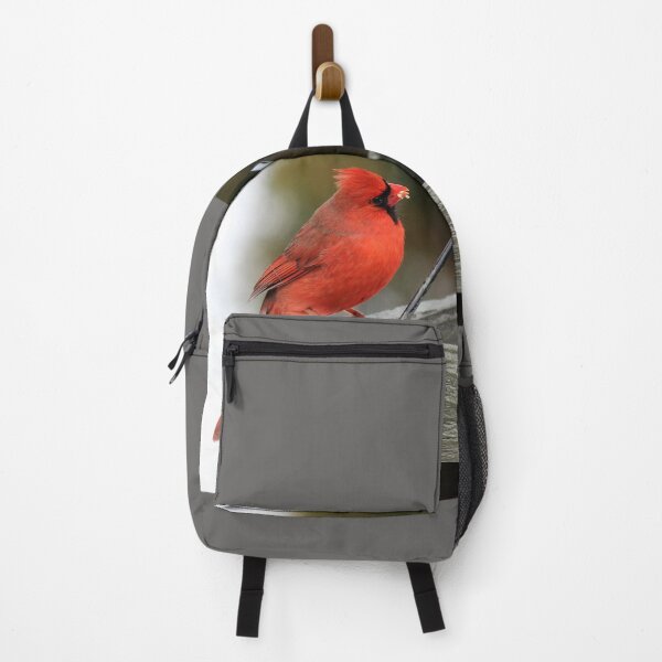 Item preview, Red Cardinal at Bird Feeder, Cape Cod designed and sold by Mijiza.