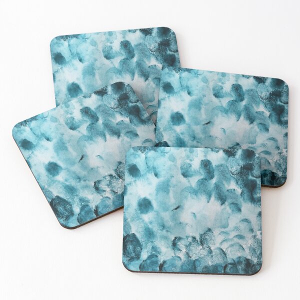 Item preview, Fingerprints teal watercolor  designed and sold by Clara  Memmoli.