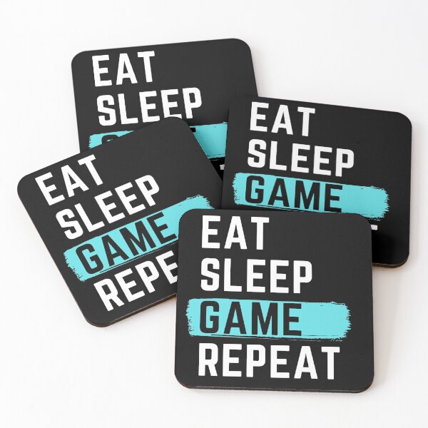 Item preview, Eat Sleep Game Repeat designed and sold by m95sim.
