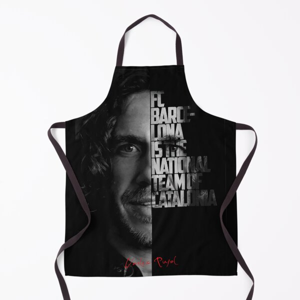 Item preview, Black and white Carles Puyol quote. designed and sold by Enea Kelo.