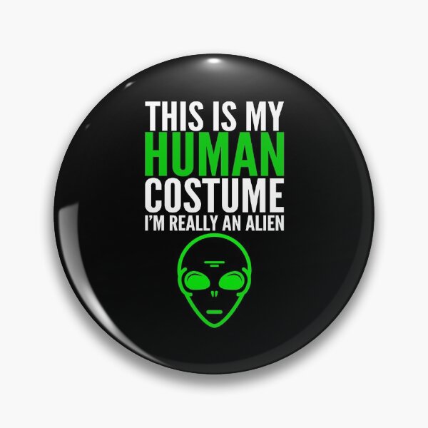 Item preview, This is my human costum I'm really an alien, funny alien, alien space designed and sold by T-DESIGNEDZ.