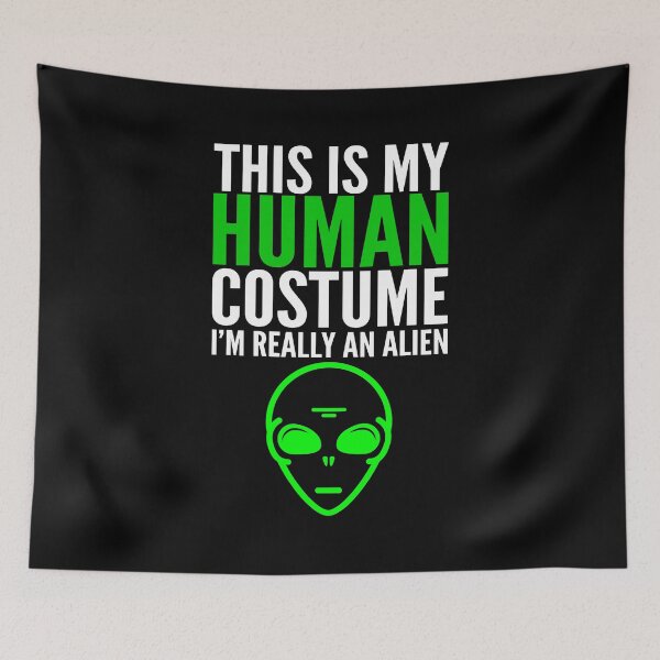Item preview, This is my human costum I'm really an alien, funny alien, alien space designed and sold by T-DESIGNEDZ.